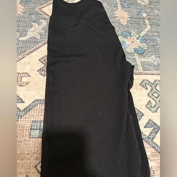 Ribbed leggings - Picture 2 of 4